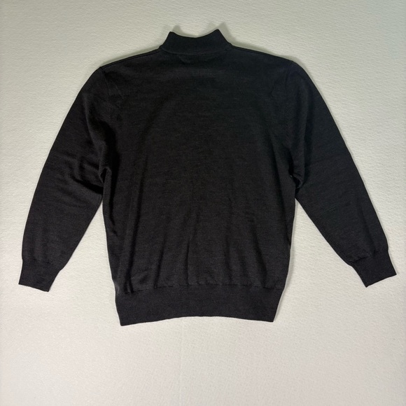 Pendleton Men's Charcoal Gray Turtleneck Sweater Size Large - Picture 3 of 9